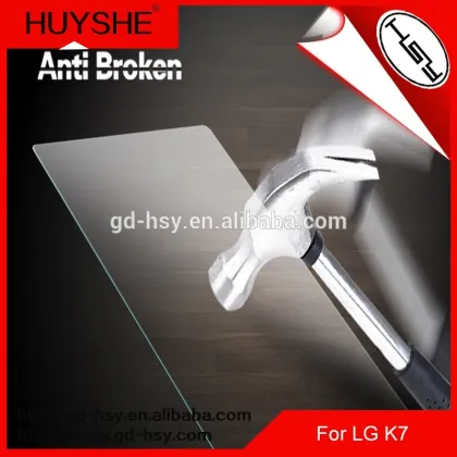 HUYSHE 9h cooyee screen protector for lg k7,for lg k7 tempered glass screen protector