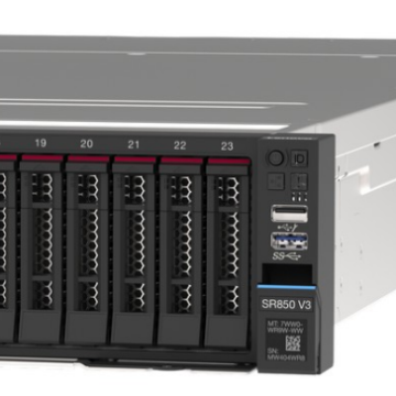 Lenovo ThinkSystem SR850 V3 Server with Intel Xeon Platinum 8454H Processor and Up to 24SFF Hard Drive: A 2U Rack Server Solution