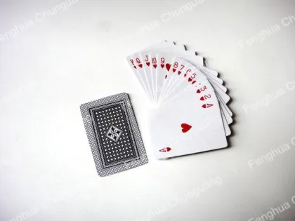 plastic playing cards printed card playing cards in box