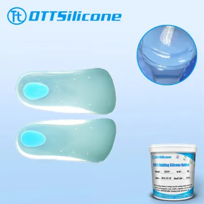 Environmental Liquid Silicone For Thin Insoles With Reliefs and Cover