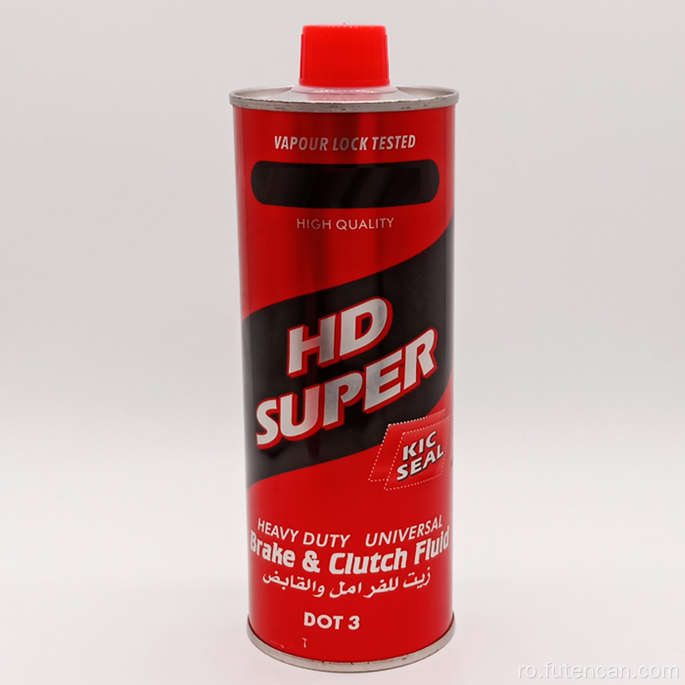 Cutie fluidă rotundă de 1 l cu capac conic