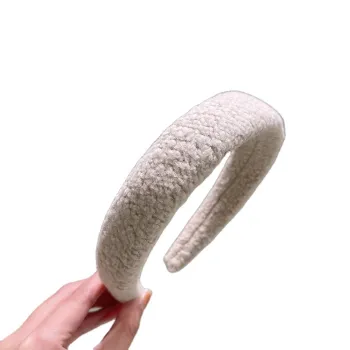 Vintage Thick Velvet Sponge Hairbands for Women