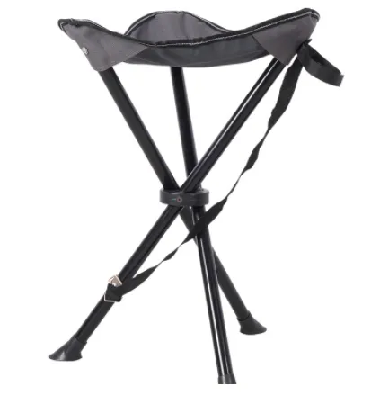 Lightweight 3-Legged Tripod Camping Stool for Backpacking, Hiking, Hunting, and Fishing