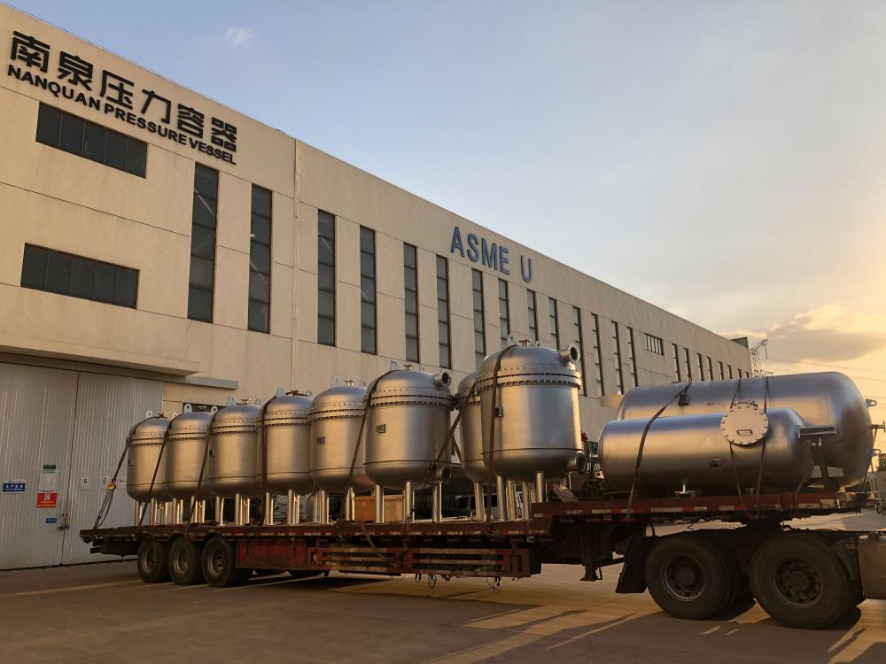 Tanque de almacenamiento de acero inoxidable para la industria química