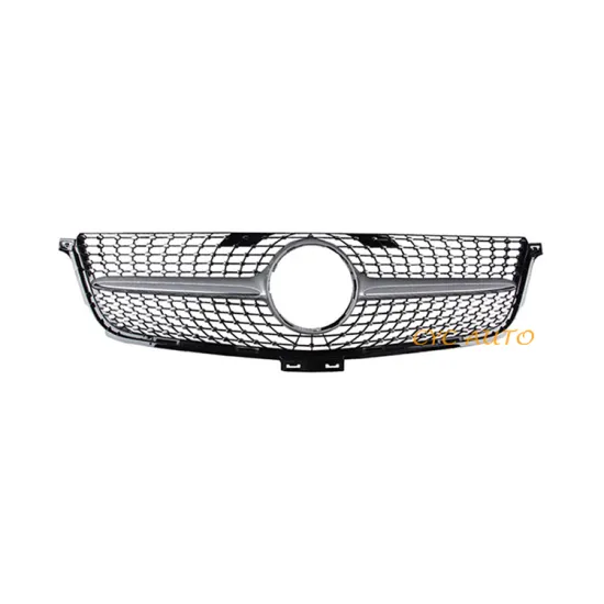 W166 Upgrade Diamond Style Front Bumper Grille for Mercedes Benz ML Class 2013-2015 ML250 ML300 ML320 ML350 ML400 ML450