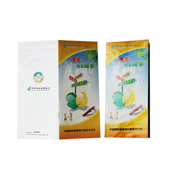 Custom glossy art paper building brochure design