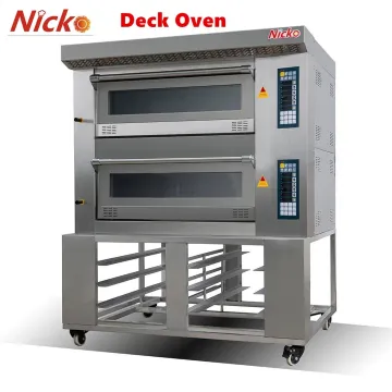 China Best Quality 2-Deck 4-Trays Pizza/Toast/Baguette Electric Baking Oven