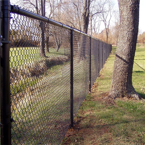 Low Price PVC Coated Used Chain Link Fencing