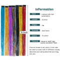 AliLeader Wholesale Glitter Sparkling Straight Clip in Hair Tinsel Dazzle Decoration Tinsel Hair Extension No reviews yet