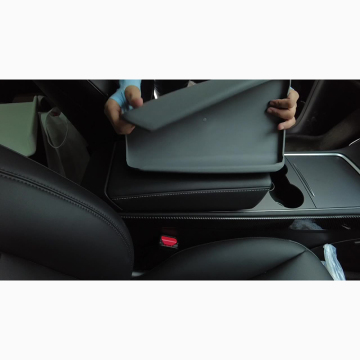 Tesla Model 3/Y Armrest Box Cover: Protective Stickers & Custom Accessory Solutions