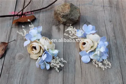 Distributors Bridal Hair Accessories Artificial Flower Barrettes Hairpins 146TZ