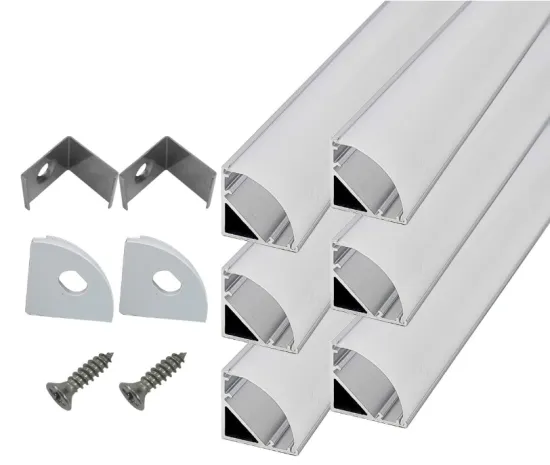 Custom Aluminum Profiles for LED Tubes, Frames, and Lighting Strips