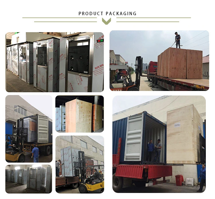 Professional System Production Cargo Airshower Tunnel