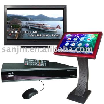 Professional Touch Screen Karaoke Player Supports 2TB Hard Drive