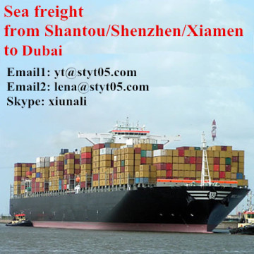 Shantou Ocean Freight Versand nach Dubai