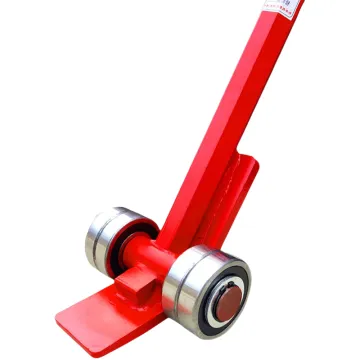 5 Ton Double Bearing Lifting Crowbar: Hexagonal Steel Cargo Roller Pinch Bar for Heavy Duty Moving