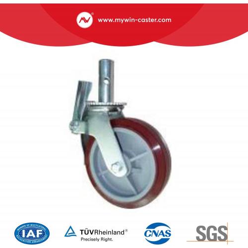 Style Ameryki Total Lock Rusztowanie Caster (TPU Wheel & PP Core)