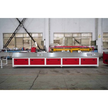 အပြည့်အဝအလိုအလျောက် upvc ခေါင်မိုးကြွေထုတ်လုပ်မှုလိုင်း