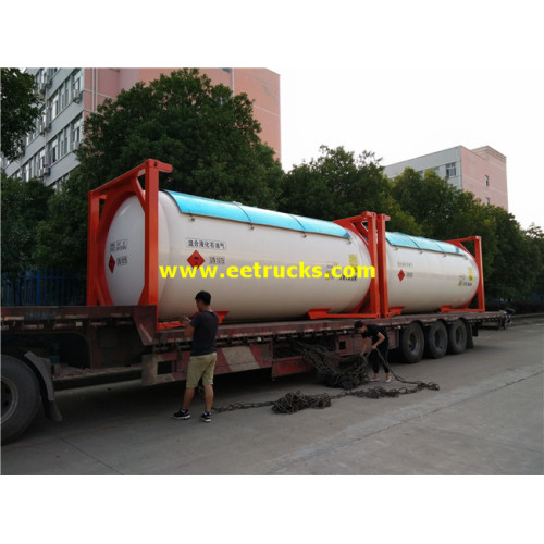 Thùng chứa thùng chứa LPG 52000L 20ton 40 feet