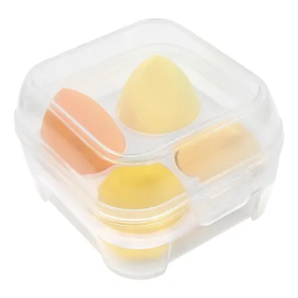 Beauty Egg Puff: A Versatile Tool for Wet and Dry Application - Foundation, Concealer, and Powder Kit