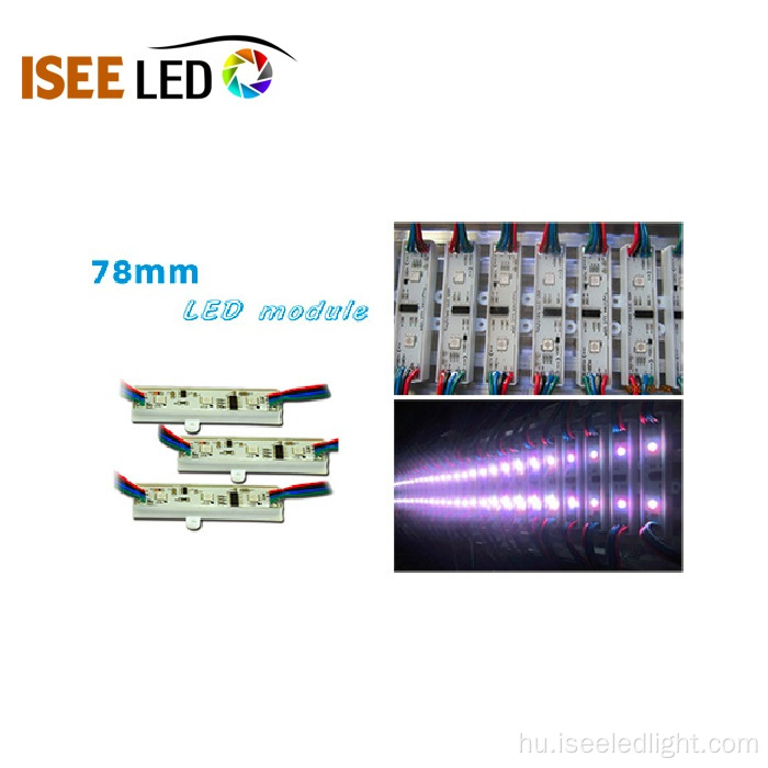 SPI LED RGB téglalap modul fény