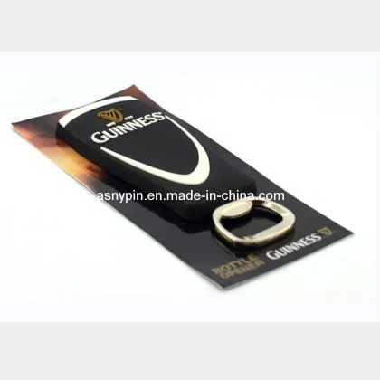 Guinness Beer Bottle Opener, Magnetic Rubber Wine Opener