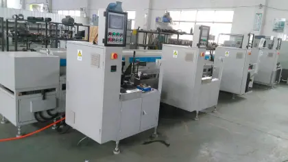 Automated brazing line for diamond sawblade