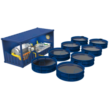 2023 New Design Integrated Container RAS System for Complete Fish Farming Equipment