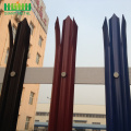 Tubular residential ornamental palisade fencing