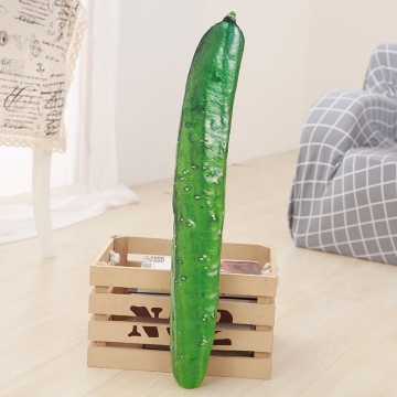 Fresh Green Cucumber Stuffed Plush Toys High Quality and Vividly Soft Cucumber Doll as Gifts or Child's Present