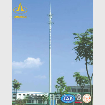 69kV बिजली वितरण के लिए अष्टकोणीय स्टील पोल