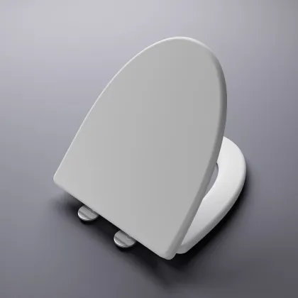 Roca Hall Toilet Seat with Bumper, Shower Hinge Cover & CE Certificate