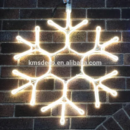 Christmas window decoration led snowflake silhouette light