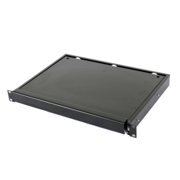 Mountable Keyboard Tray with Network Cabinet