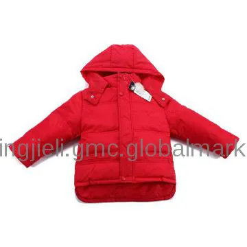 Down coat boys and girls winter coat