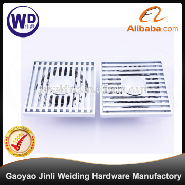 100 mm square kitchen floor drain