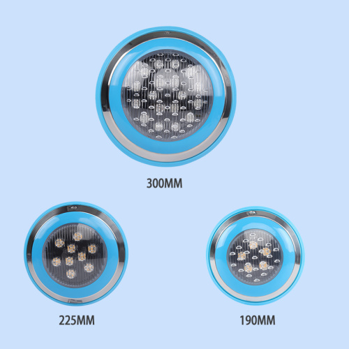 Luz da piscina de aço inoxidável de alta potência