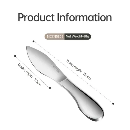 Oyster Clam Shucking Knife with Metal Handle for Seafood Kitchen Tools