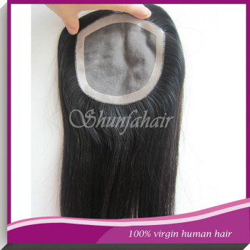 Silk base lace frontal closure,silk top closure,hair toppers