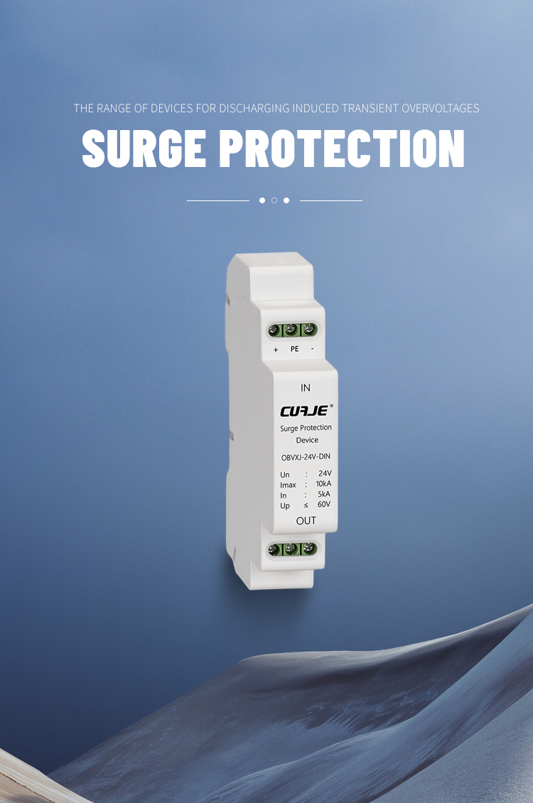Din Rail Spd For Rs485 Signal Surge Protection (12v/24v/48v Dc), High ...