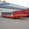 4 Lines 8 Axles Lowbed Semi Trailer