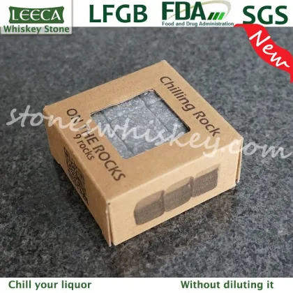 High quality chilled whisky granite ice cube stone