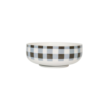 New Nordic style fresh fashionable daily use rice bowl fruit bowl gray ceramic bowl
