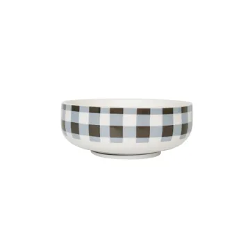 New Nordic style fresh fashionable daily use rice bowl fruit bowl gray ceramic bowl