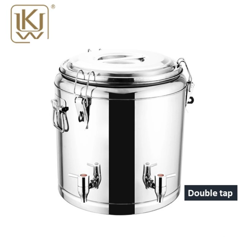 Stainless Steel Insulated Bucket with Faucet