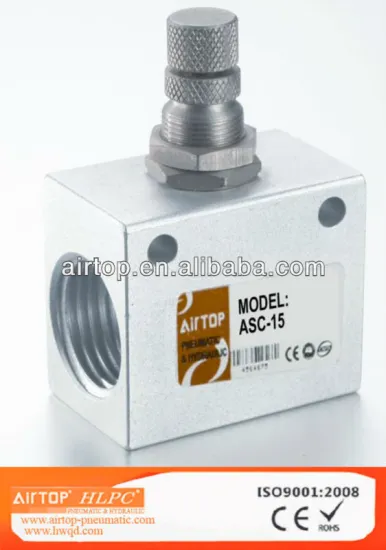 ASC / RE Series One-way Restrictive Valve