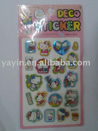 Epoxy Puffy Stickers China supplier factory sale