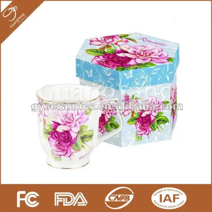 set/2 mug new bon china coffee mug