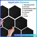 Creative Felt Felt Hexágon Acoustic Painel Pin Board