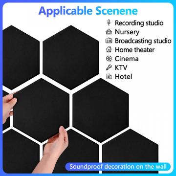 Creative Found Felt Hexagon Acoustic Panel Board